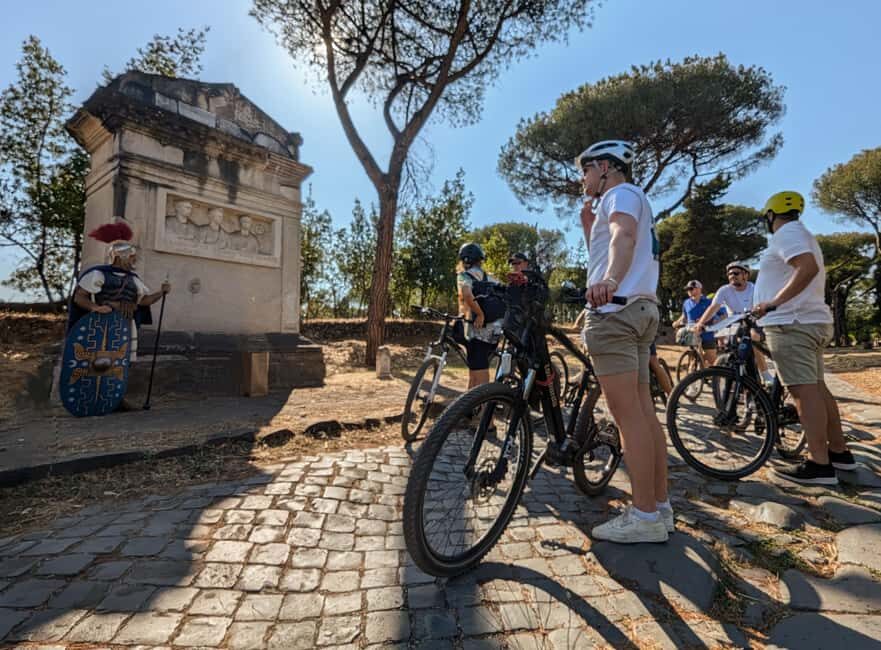 Rome: Appian Way, Catacombs & Aqueducts by eBike + Transfer
