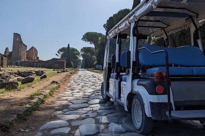 Rome: Appian Way Golf Cart Charter with Driver - Private - The Sum Up