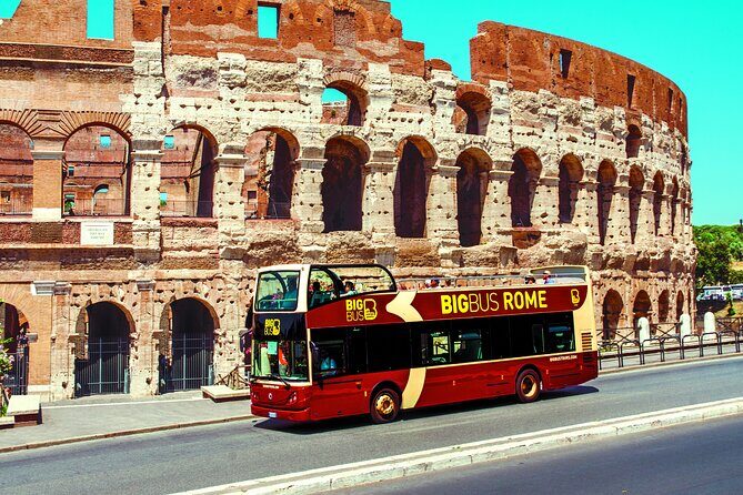 Rome: Big Bus Hop-on, Hop-off Open-Top Sightseeing Tour - The Itinerary and Stops