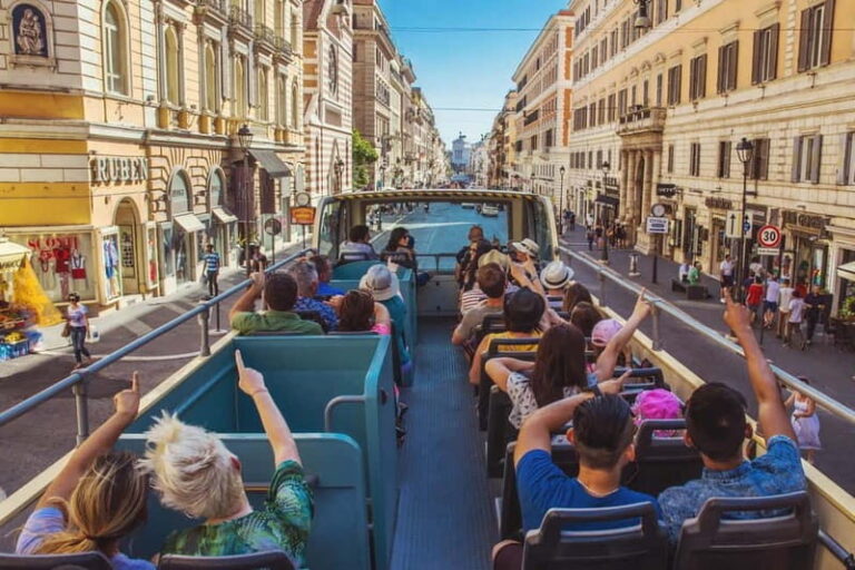 Rome: Big Bus Hop-on, Hop-off Open-Top Sightseeing Tour - What Could Be Better?
