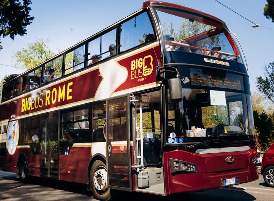 Rome: BigBus&RomeBoat Hop-On Hop-Off Bus and Boat Combo - What You Can Expect on the Tour