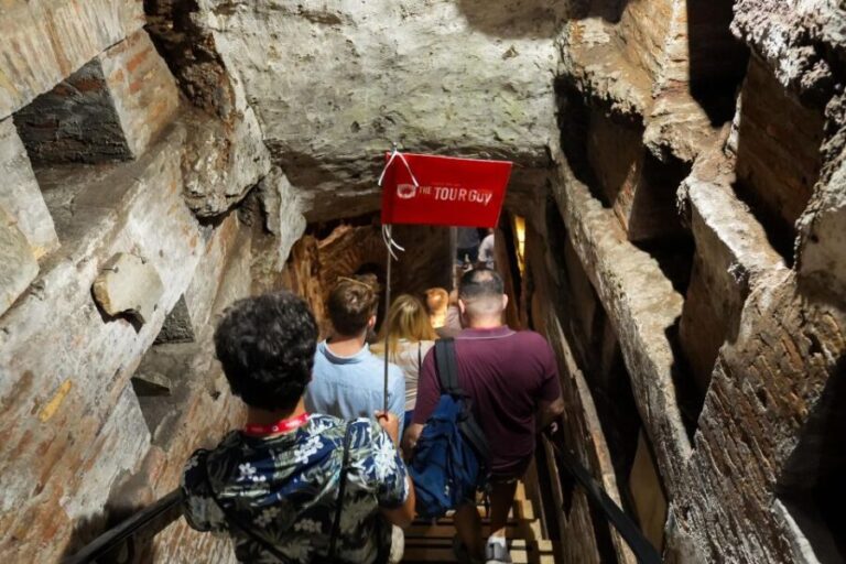 Rome: Catacombs and Capuchin Crypt Guided Tour with Transfer - The VIP After-Hours Option: A Nighttime Perspective