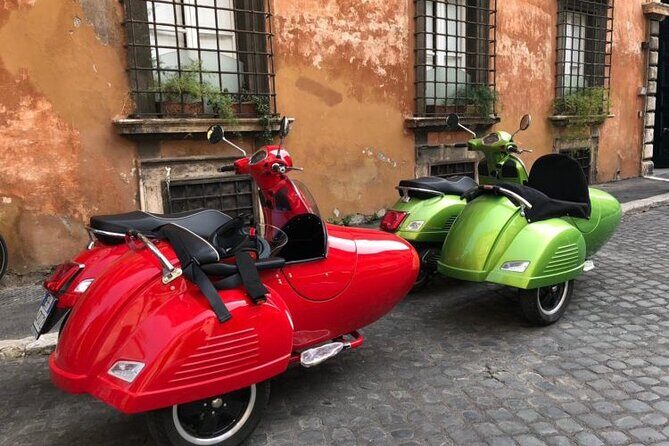 Rome City Highlights & Hidden Gems: Vespa Sidecar Guided Tour - Frequently Asked Questions