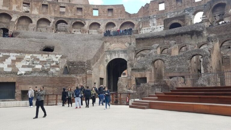 Rome: Colosseum Arena and Ancient Rome Guided Tour - What to Expect and Practical Tips