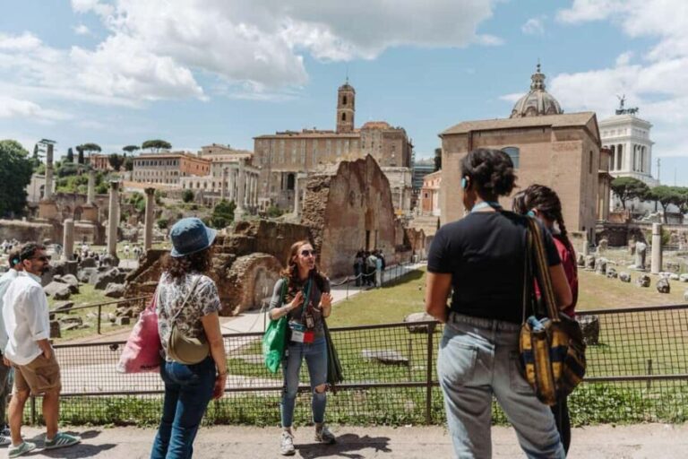 Rome: Colosseum, Roman Forum & Palatine Hill Guided Tour - The Small Group Advantage