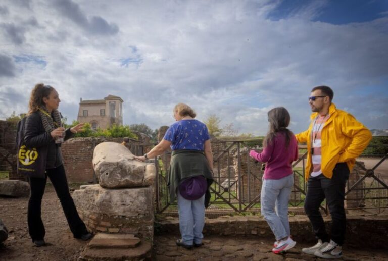 Rome: Colosseum Roman Forum & Palatine Hill Small Group Tour - What You Can Expect in Practice