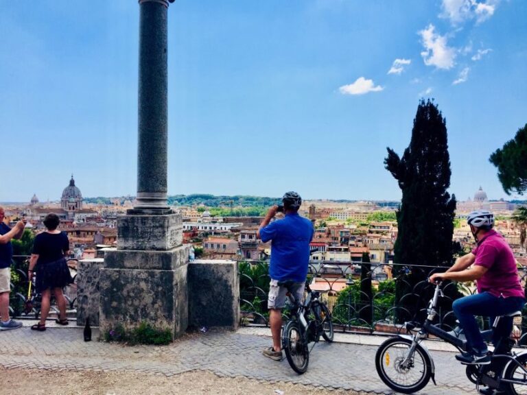 Rome: E-Bike Highlights Experience with Food Tasting - The Itinerary Breakdown