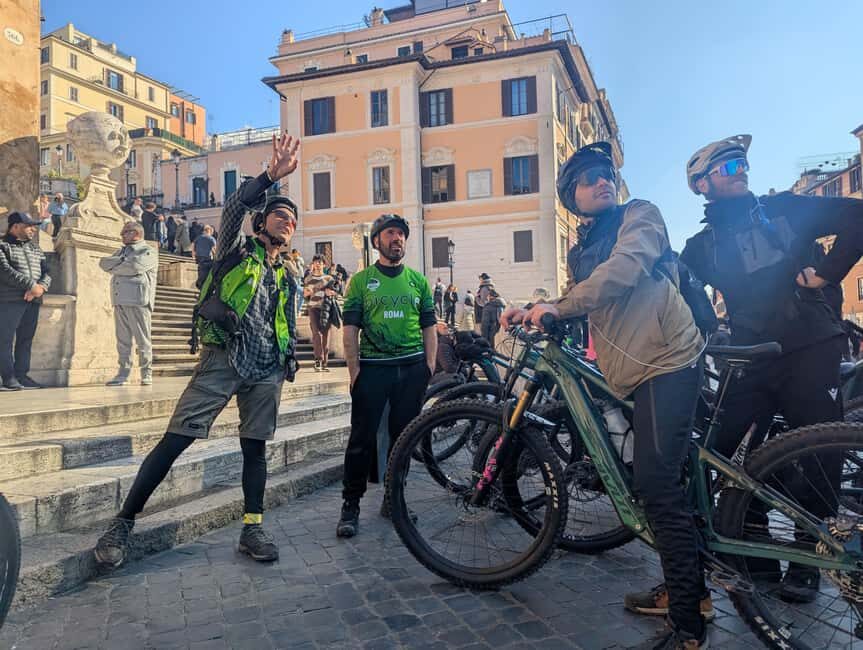 Rome E-Bike Highlights Tour & Tasting in Secret Cave - The Itinerary: A Closer Look