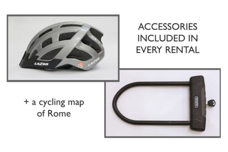 Rome: E-Bike Rental with Helmet and U-Lock - What to Expect During Your Ride