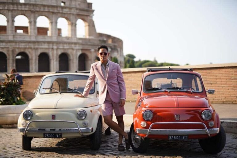 Rome: Fiat 500 Unveiling Rome's Secrets - What to Expect During the Tour