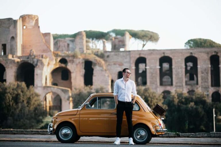 Rome: Fiat 500 Vintage Photography Service in Rome - Authentic Experiences Backed by Rave Reviews