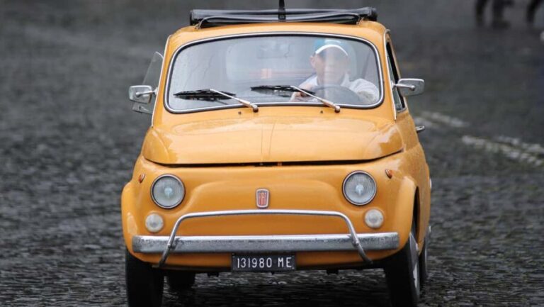 Rome: Fiat Cinquecento Vintage Photography Service - What to Expect from the Tour