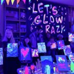 Rome: Fluorescent Painting in artist's studio with Fine Wine - The Experience Provider and Booking Details