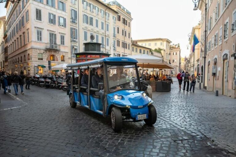 Rome Golf Cart - The Itinerary: What You’ll Actually See