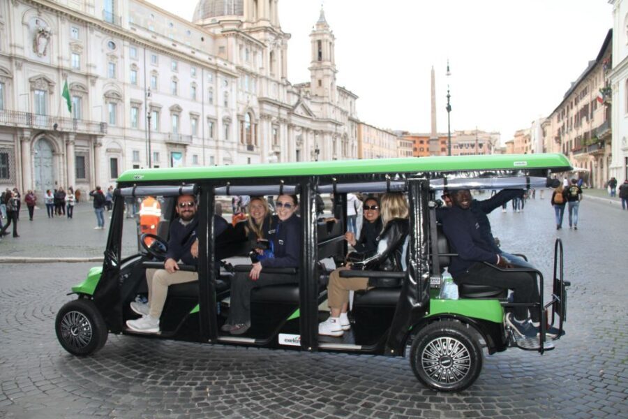 Rome: Golf Cart Tour with Artisanal Gelato Tasting - The Practicalities: What’s Included and What’s Not