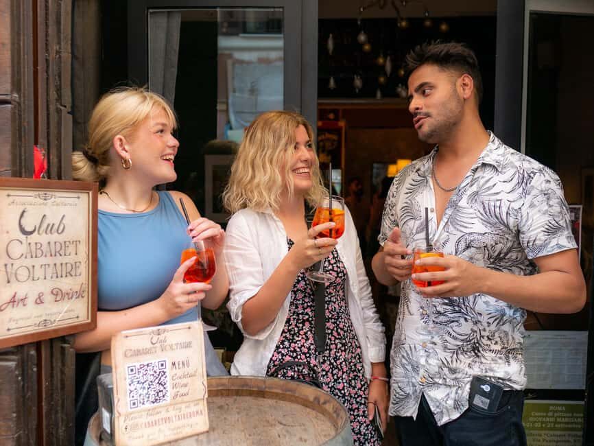 Rome: Guided Bar Crawl with Drinks & Dark History - The Neighborhood: Monti at Night