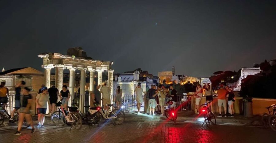 Rome: Guided eBike Evening Tour with italian Aperitif - Key Points