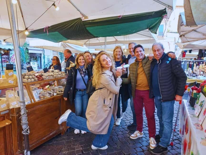 Rome: Guided Food Tasting Tour in Trastevere - The Itinerary in Detail
