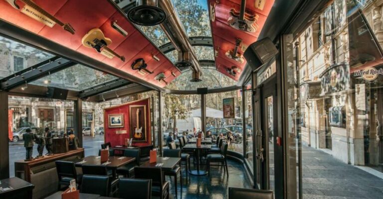 Rome: Hard Rock Cafe Experience - The Meal Options: Gold and Diamond Menus