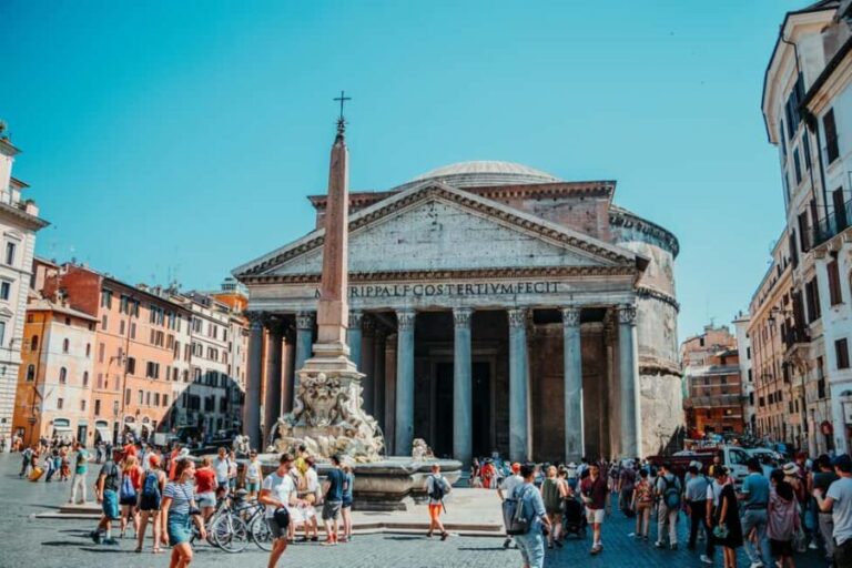 Rome: Hop-on Hop-off Bus tour + Pantheon Priority Entry - The Bus Experience: Comfort and Convenience