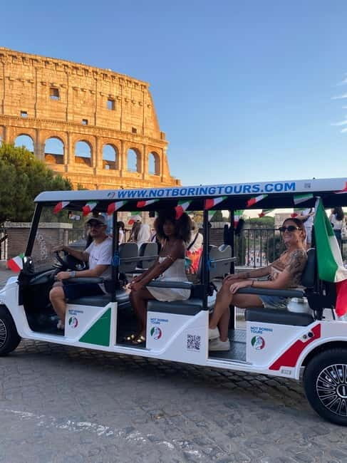 Rome in a Day: The Ultimate Private Golf Cart Tour - How the Tour is Structured