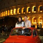 Rome: Night photosession in a Fiat 500 with Aperol Spritz - Enjoying the Moment: Photos & Aperol Spritz