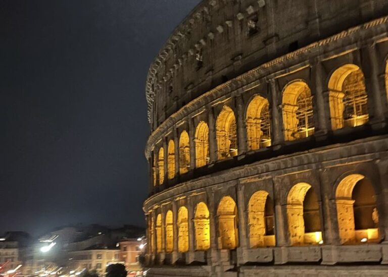 Rome: Nighttime Tour Outside the Colosseum with Local Guide - What the Tour Doesn’t Include