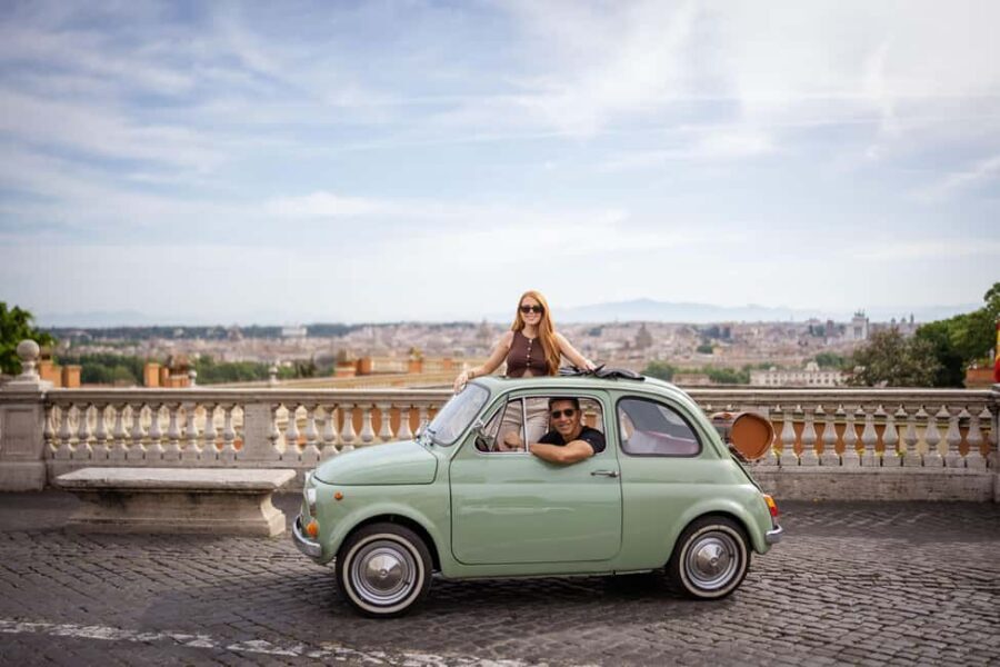 Rome: Photoshoot Service with Vintage Fiat 500 - The Itinerary and Highlights