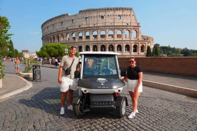 Rome: Private Golf Cart Sightseeing Tour - FAQs
