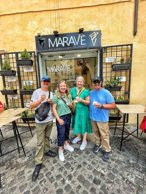 Rome: Private Golf Cart Tour with Local and Artisanal Gelato - The Gelato: A Sweet Break