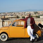 Rome Pro Photoshoot Service with Free Transport by Fiat 500 - Key Points