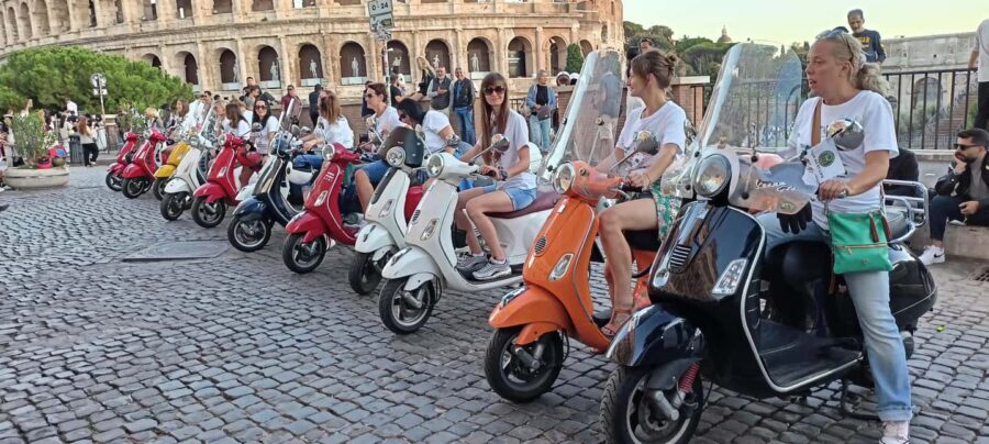 Rome: Ride as a Passenger on a Vespa on Guided City Tour - Detailed Breakdown of the Itinerary