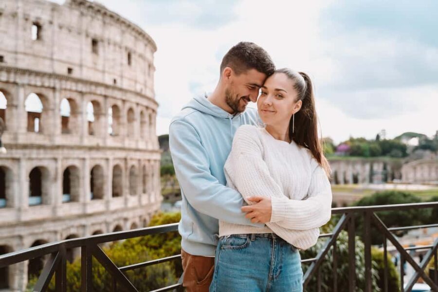 Rome: Romantic Couple Photoshoot Experience at the Colosseum - The Locations