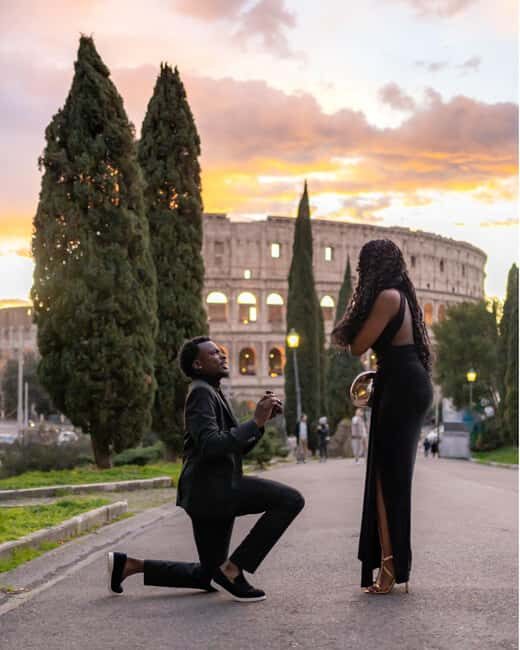 Rome: Romantic Proposal PhotoShoot - The Importance of Location and Timing