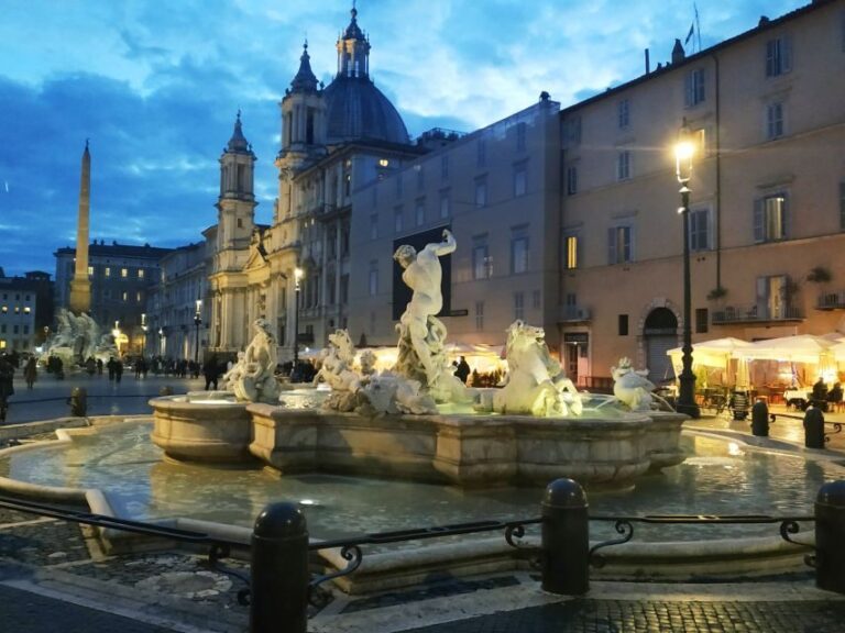 Rome: Spanish Steps, Trevi, Navona and Pantheon Sunset Tour - The Itinerary in Detail