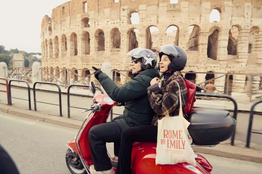 Rome: The Official Emily in Paris Vespa Tour with Pastry - The Details of the Vespa Tour