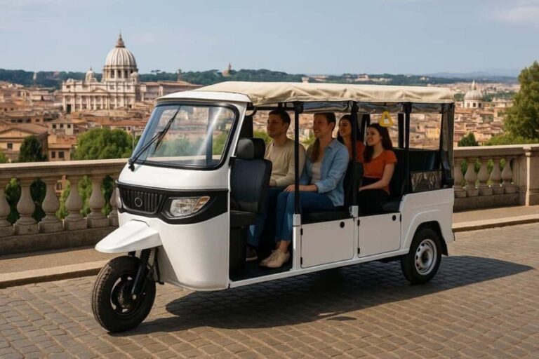 Rome: Timeless Electric Tuk-Tuk Photography Service - The Route and Its Attractions