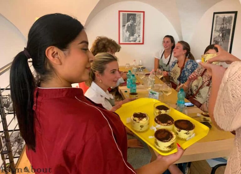 Rome: Traditional Pasta and Tiramisu Cooking Class - What You Can Expect from the Experience