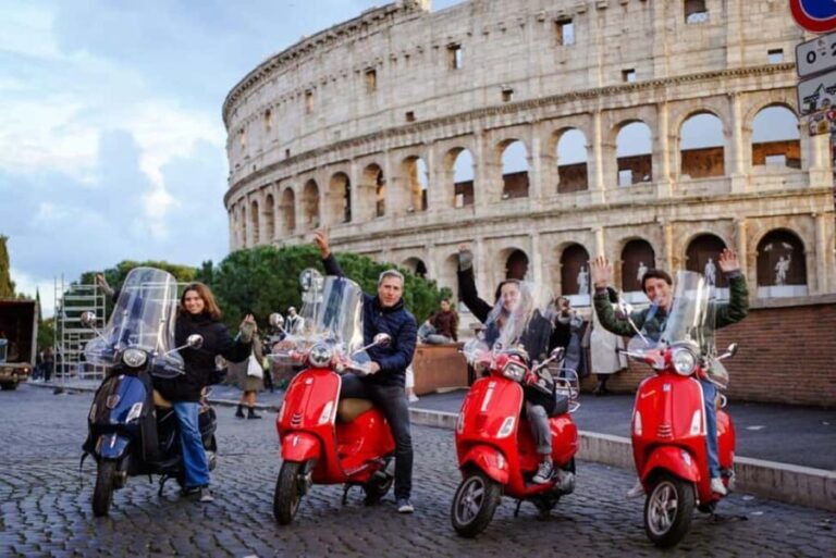 Rome: Vespa Adventure with Pick Up and Drop Off - The Real Experience: What It Feels Like