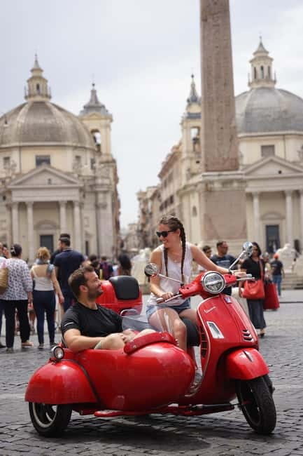 Rome Vespa Sidecar Tour: 90-Minute Panoramic Experience - What’s the Itinerary Like?