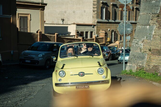 Rome Vintage Fiat 500 Cabriolet Self-Drive Tour - What to Expect from the Itinerary