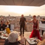 Rooftop Bar Opera Show: The Great Beauty of Rome - The Aperitivo: Food, Drink, and Atmosphere