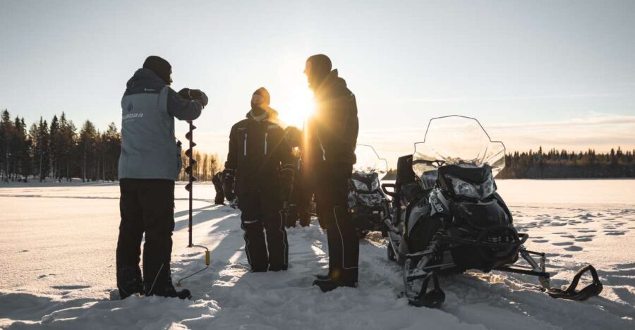 Rovaniemi: Electric Snowmobile Safari Tour with Ice Fishing - What Makes It Special?