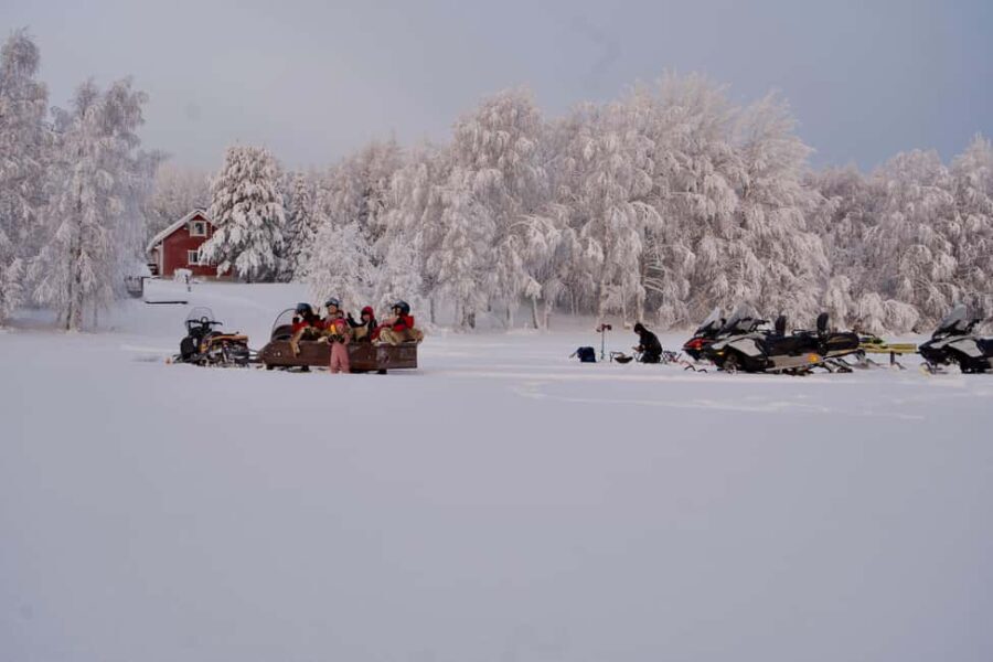 Rovaniemi: Ice Fishing and Snowmobile Tour with Snacks - Logistics and Practicalities