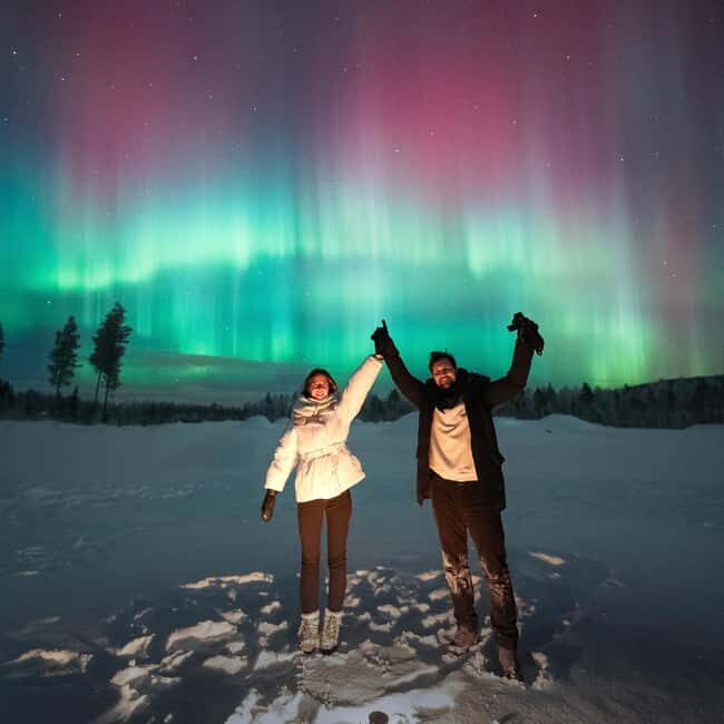 Rovaniemi: Northern Lights Pro Guaranteed - Unlimited Time - The Value of the Experience