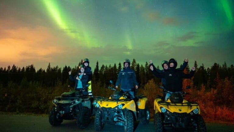 Rovaniemi: Northern Lights Quad Bike Tour - What You Can Expect During the Tour