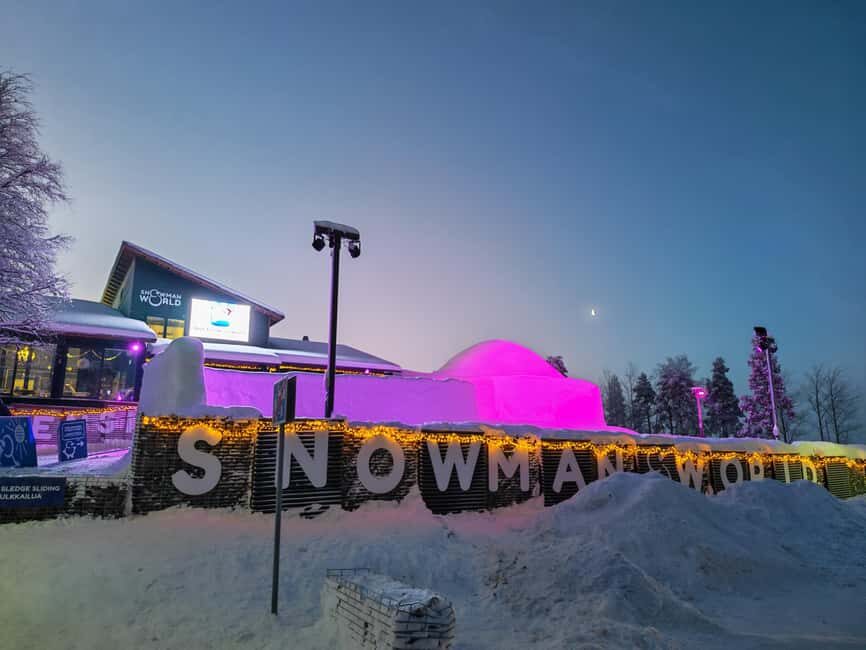 Rovaniemi: Santa Village, Snowman World & Husky Sledge Ride - Visiting Santa and the Wait Time