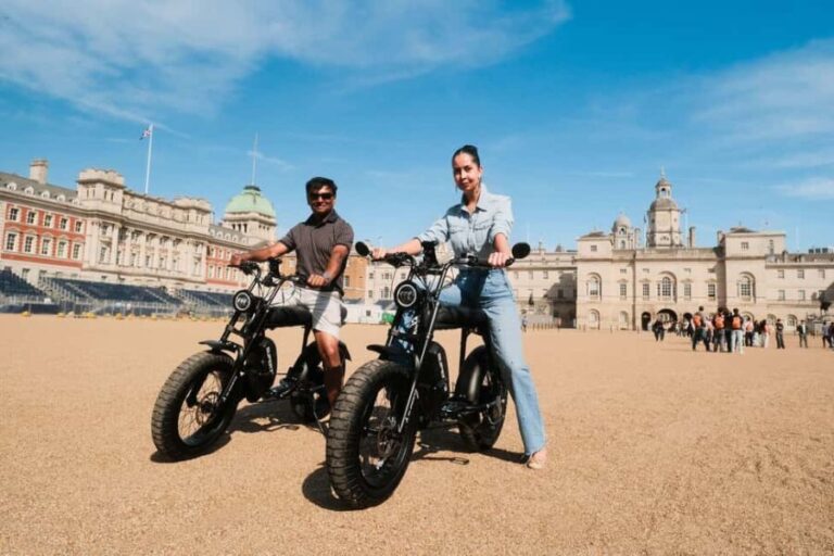 Royal London eBike Tour with Local Guide including Hyde Park - The Itinerary Breakdown