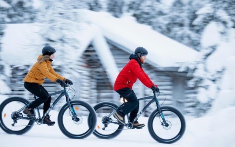 Ruka: Guided fatbike safari - The Ride: What to Expect