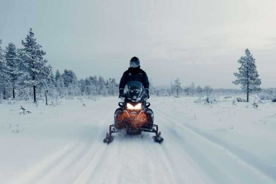 Ruka: Scenery Snowmobile Safari - The Itinerary in Detail